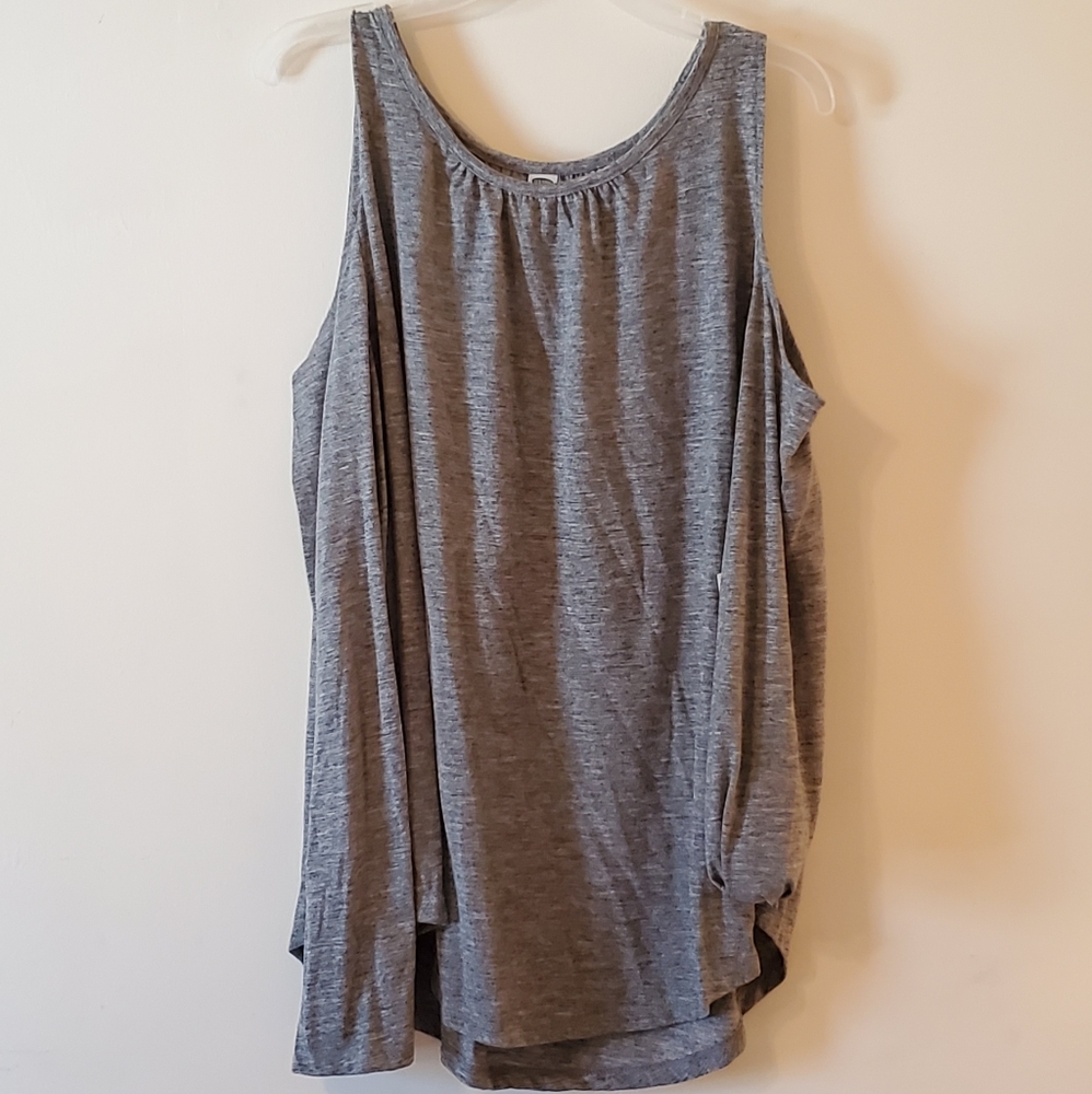 Cold shoulder long sleeve shirt
